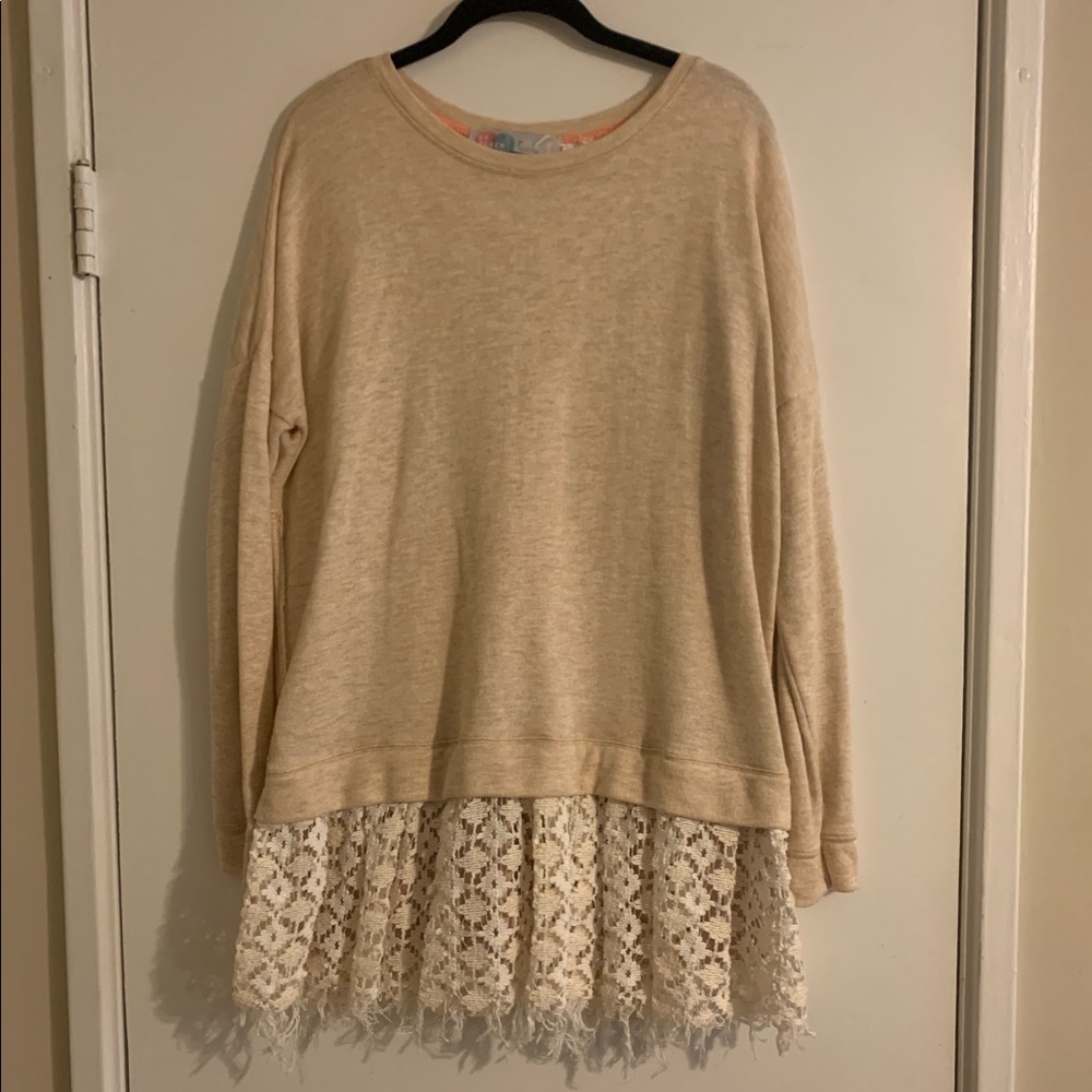 Free People Oversized Top